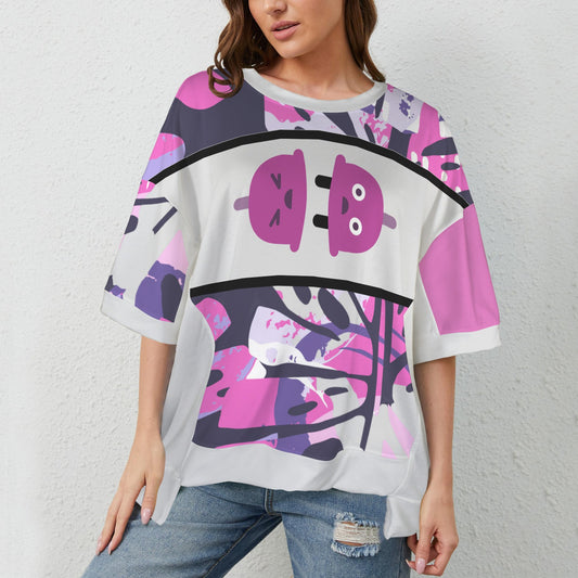 Fear Of Conncetion? Black UnderArm Hem T-Shirt