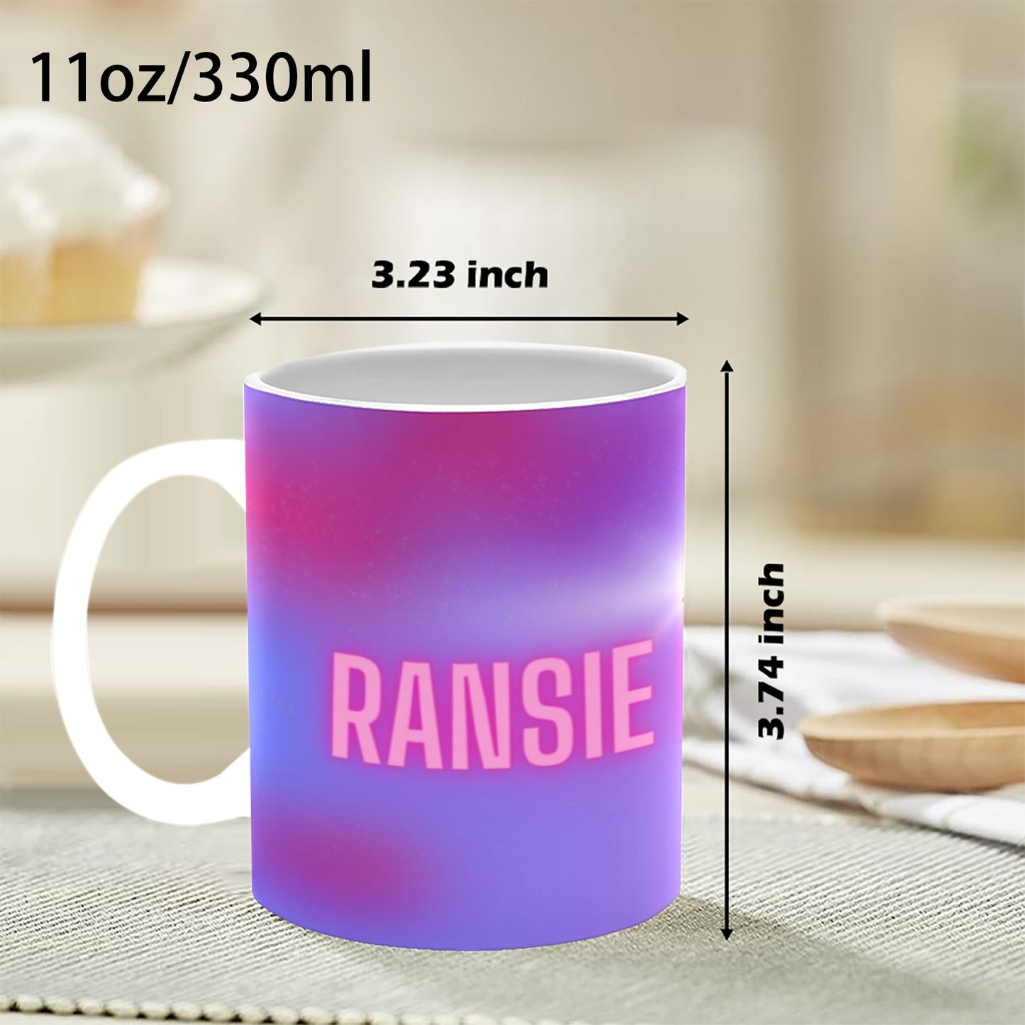 Ransie in Neverland Mug New Design (11OZ)(Made In AUS)