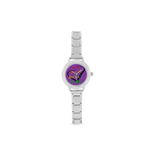 LINFA  VIOLET Italian Charm Watch