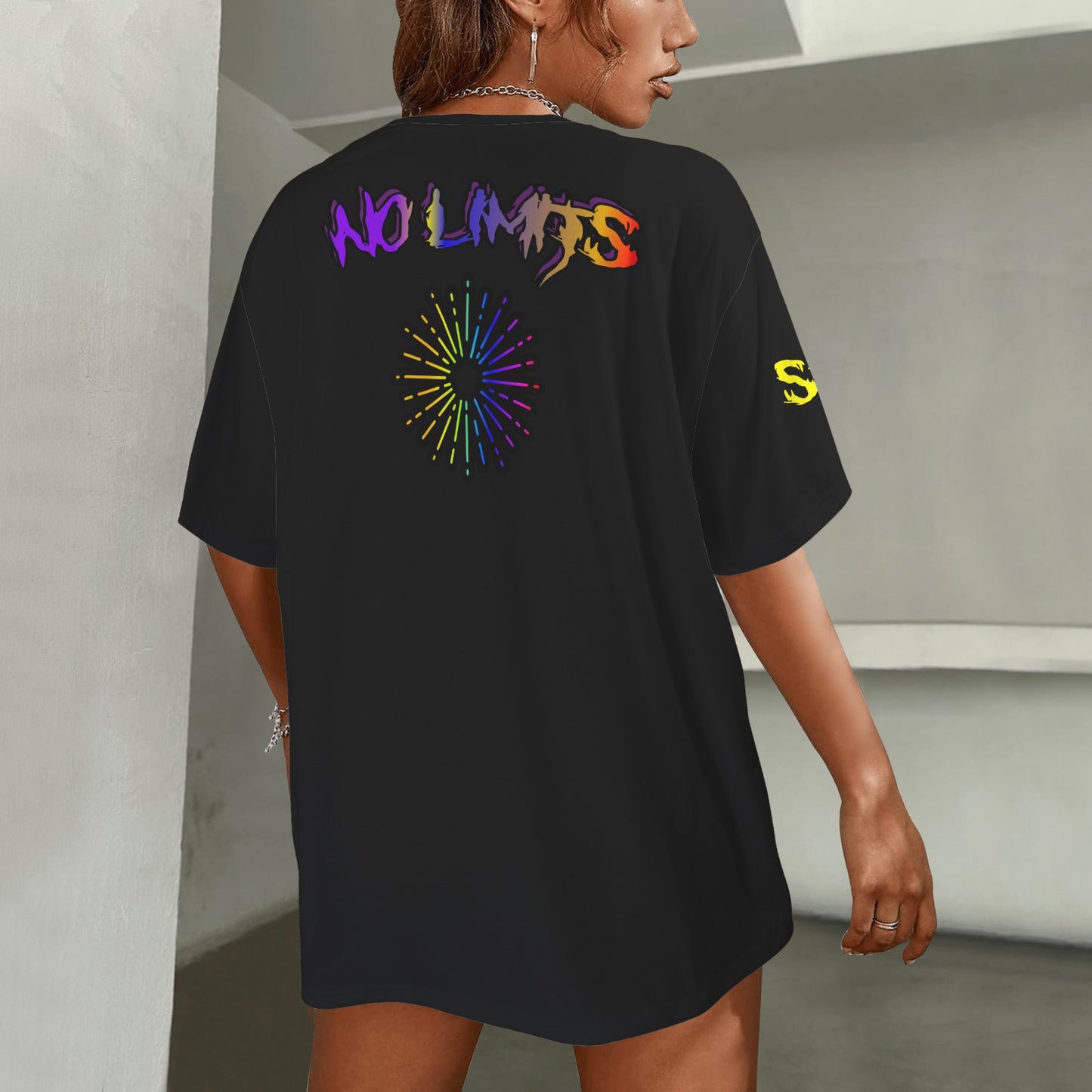 S-WITCH UP WAVE LOGO S-WITCH UP SLEEVE BLACK COLOR