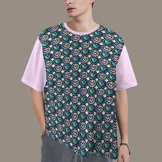 SE SON ROSE T-SHIRTPINK GREEN