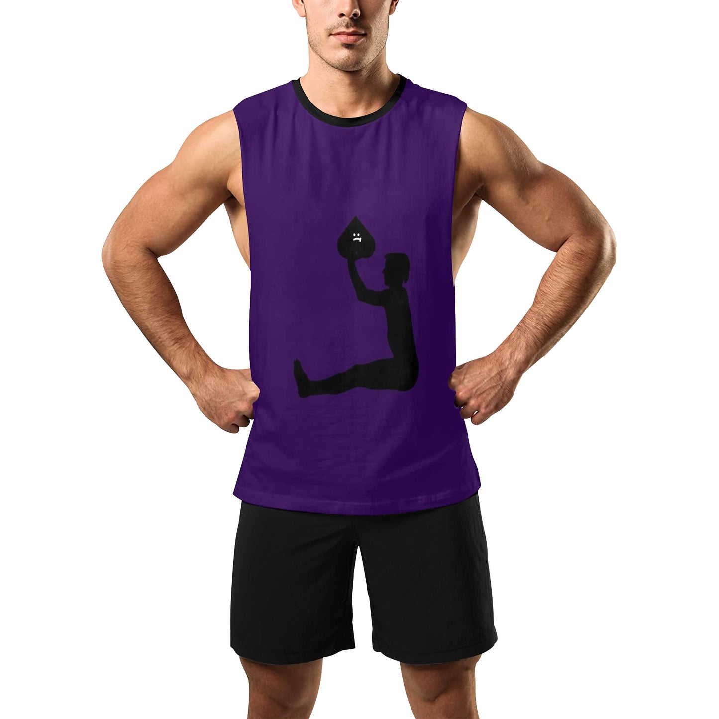 Caution Men's Open Sides Workout Tank Top V2