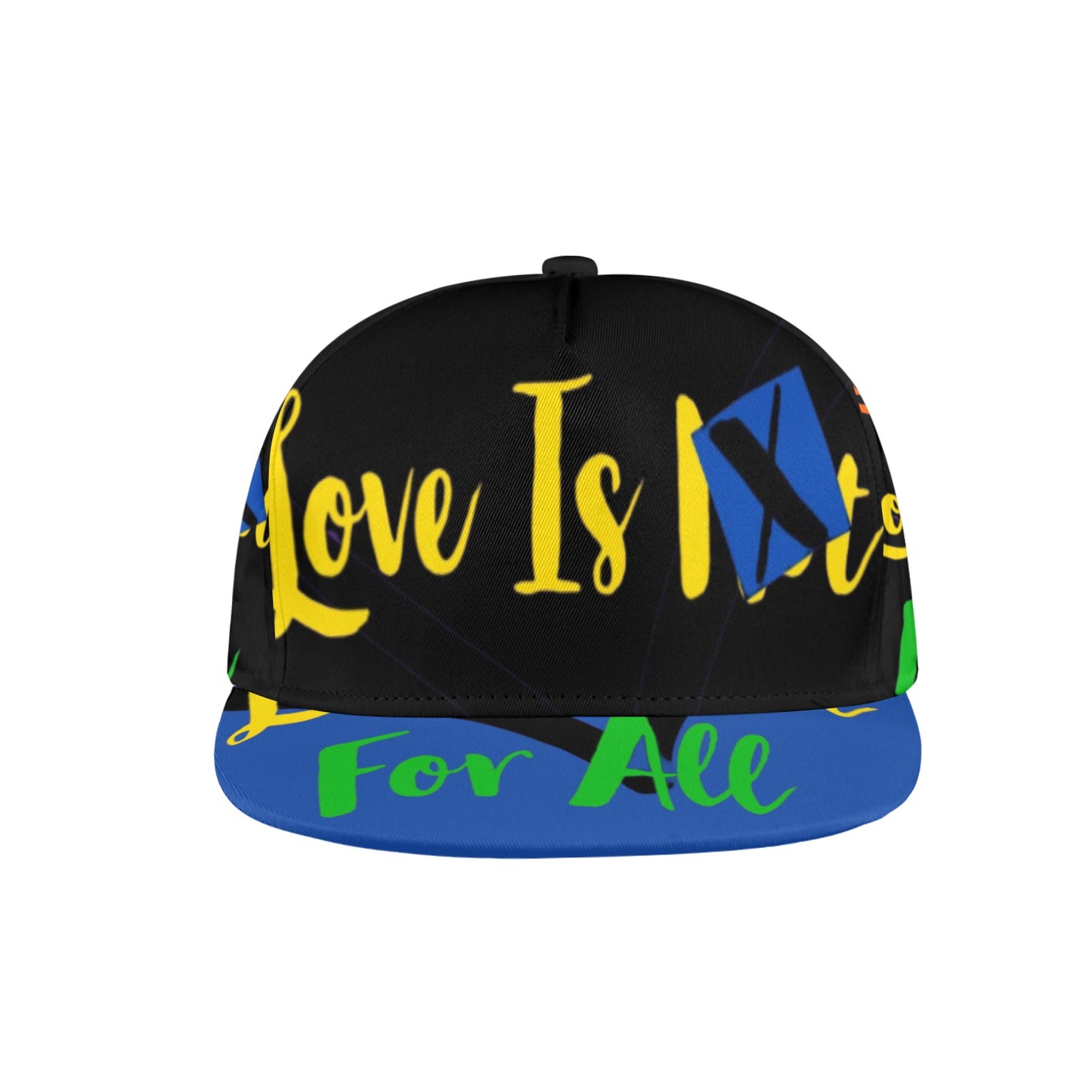 LINFA CAP BLUE BLACK Snapback Hat