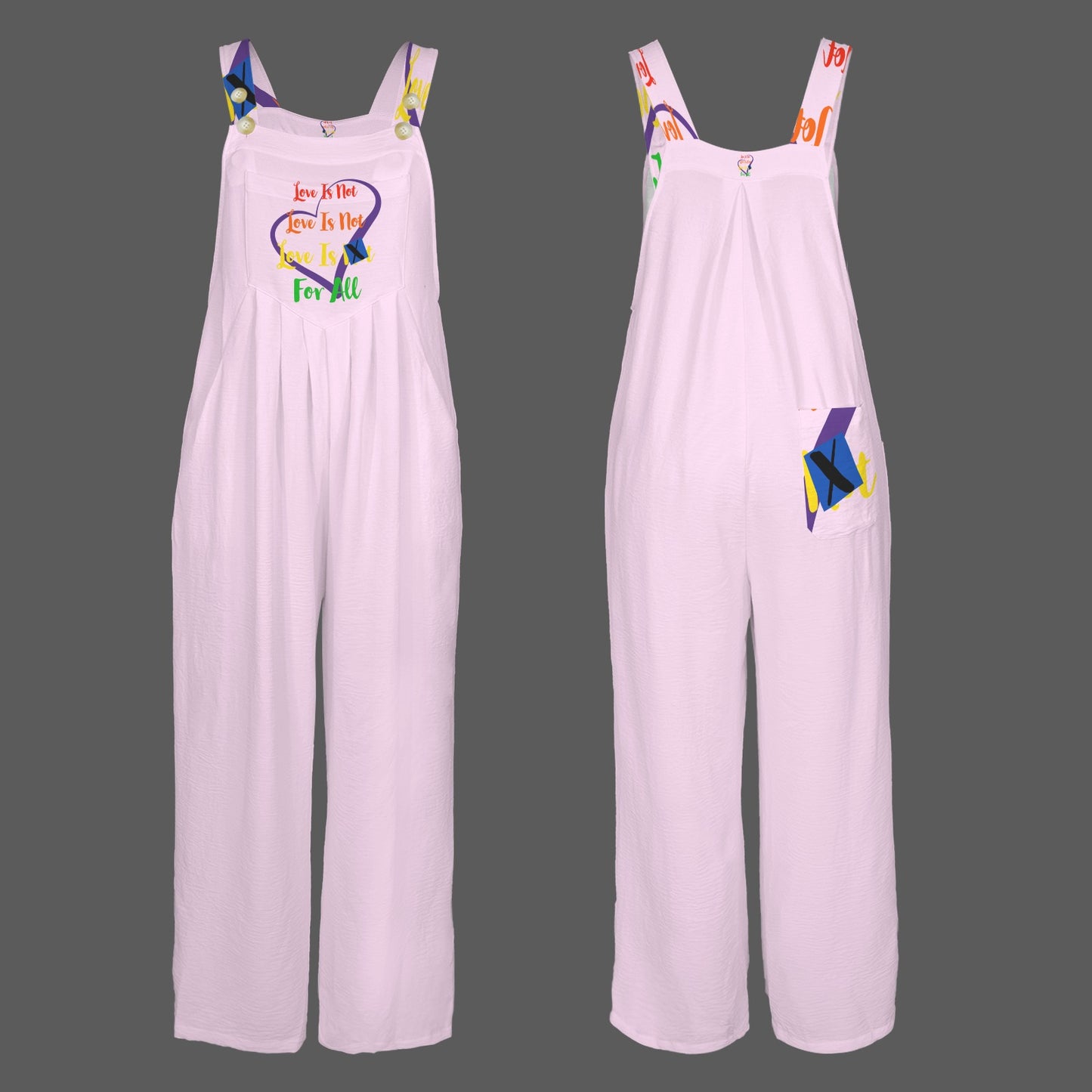 LINFA Jumpsuit Pale Pink