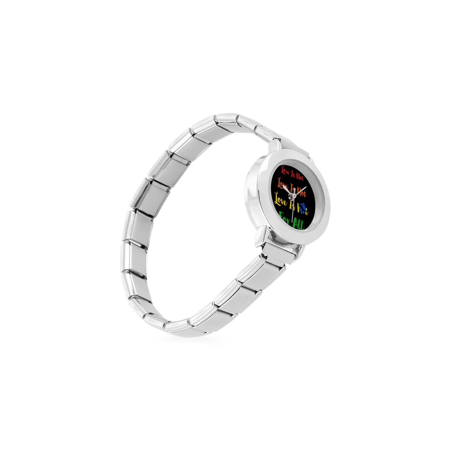 LINFA BLACK Italian Charm Watch