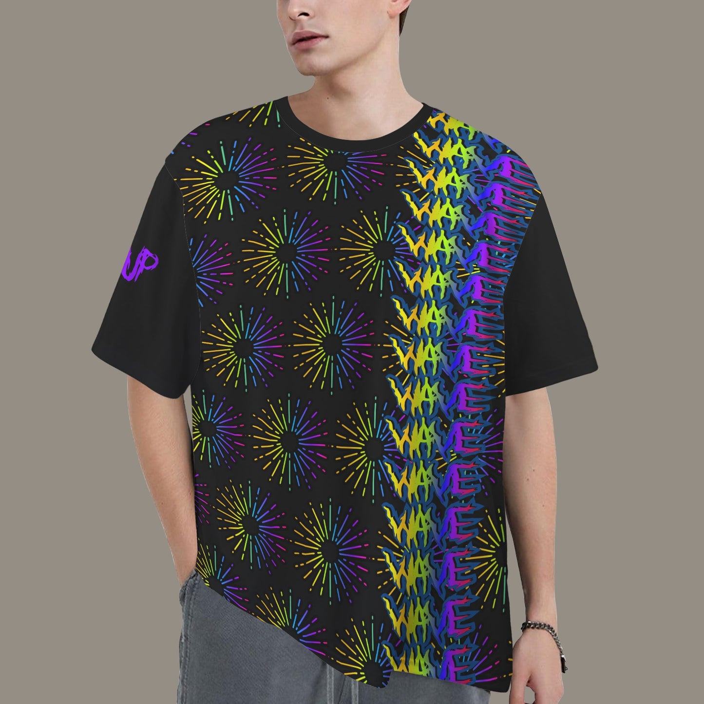 S-WITCH UP WAVE LOGO S-WITCH UP SLEEVE BLACK COLOR