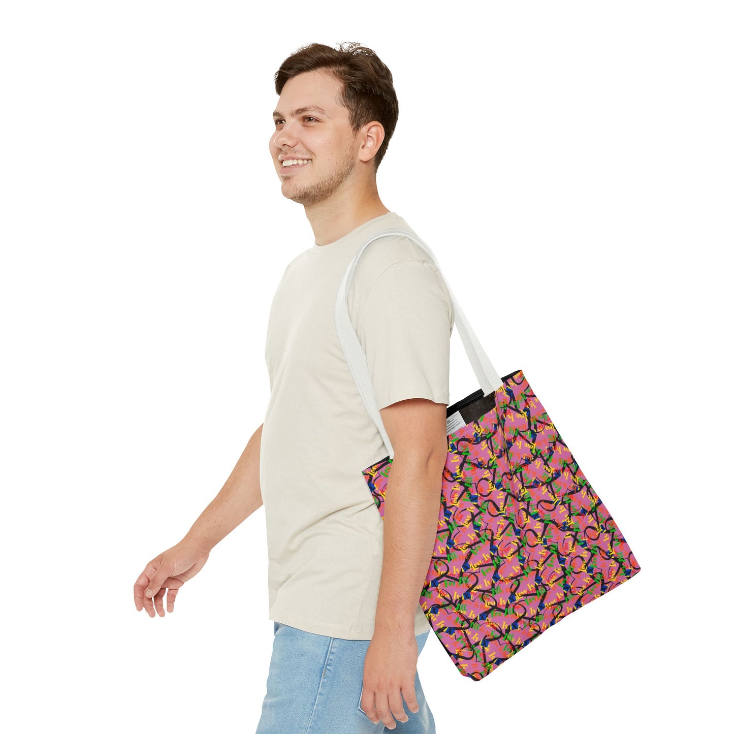 LINFA Chaos Tote Bag Pink (Made in Germany)