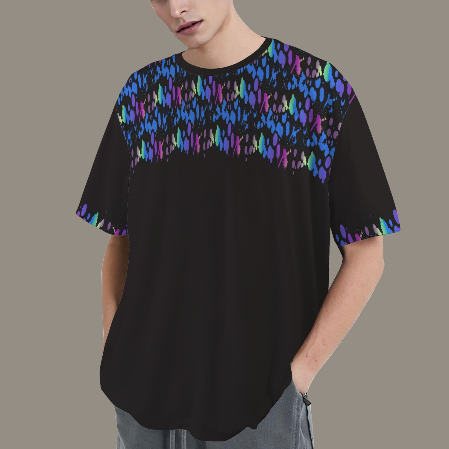 Hidden Name T-shirt  Black Ransie