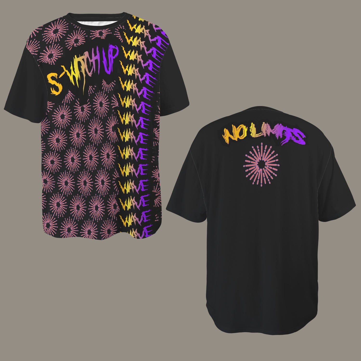 S-WITCH UP WAVE - WAVE BAND MULTI LOGO BLACK V3