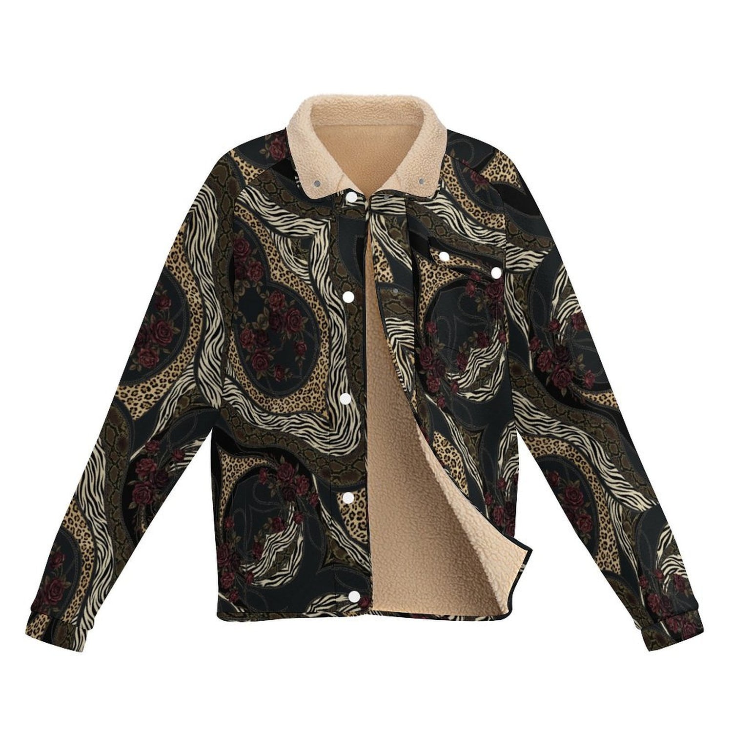 Animal  MIx Fleece Jacket