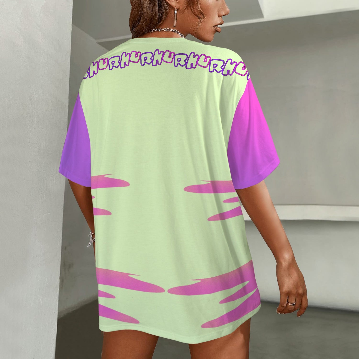 Se Son Rose (Missing U Aziel Eyes)- Light Green Violet Pink