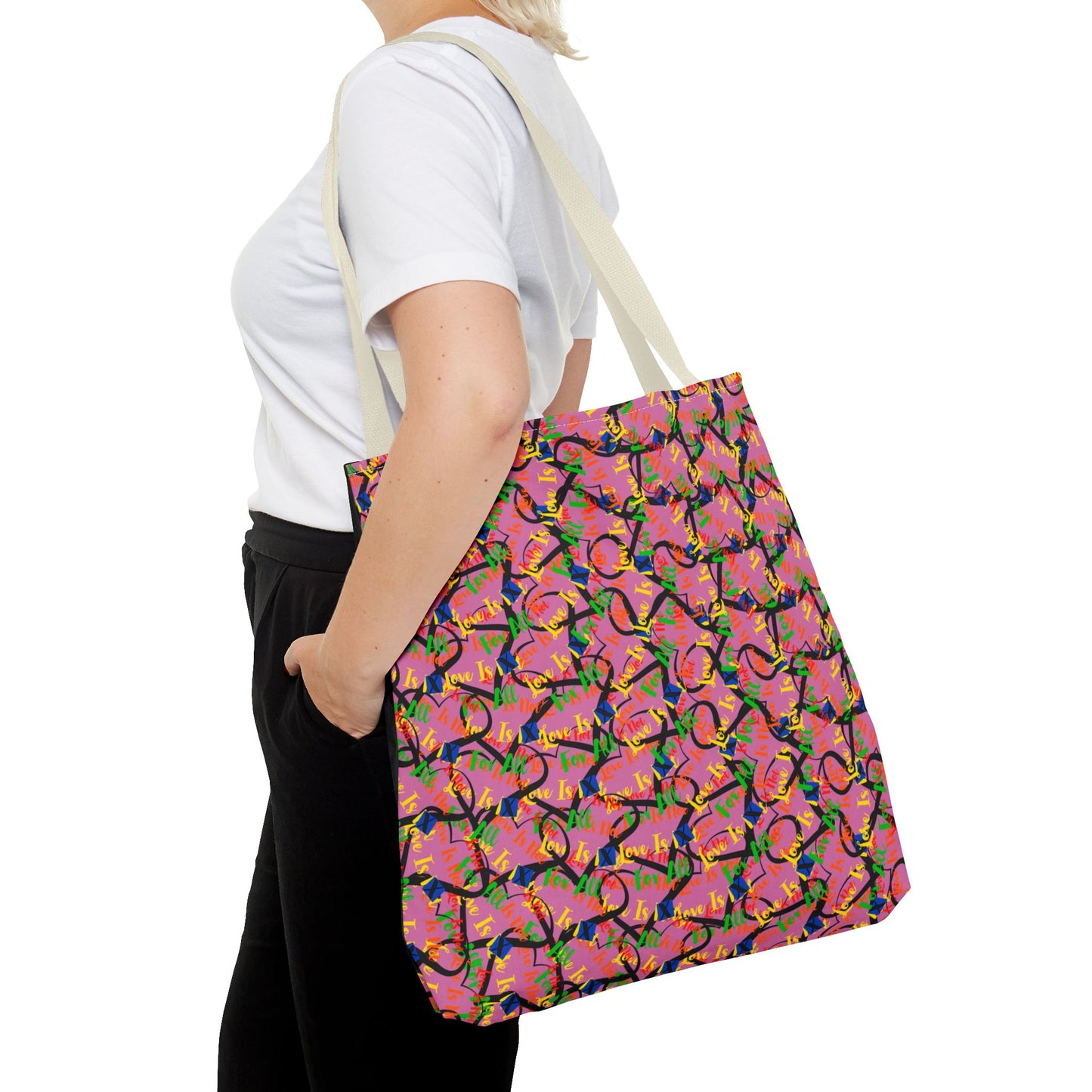 LINFA Chaos Tote Bag Pink (Made in Germany)