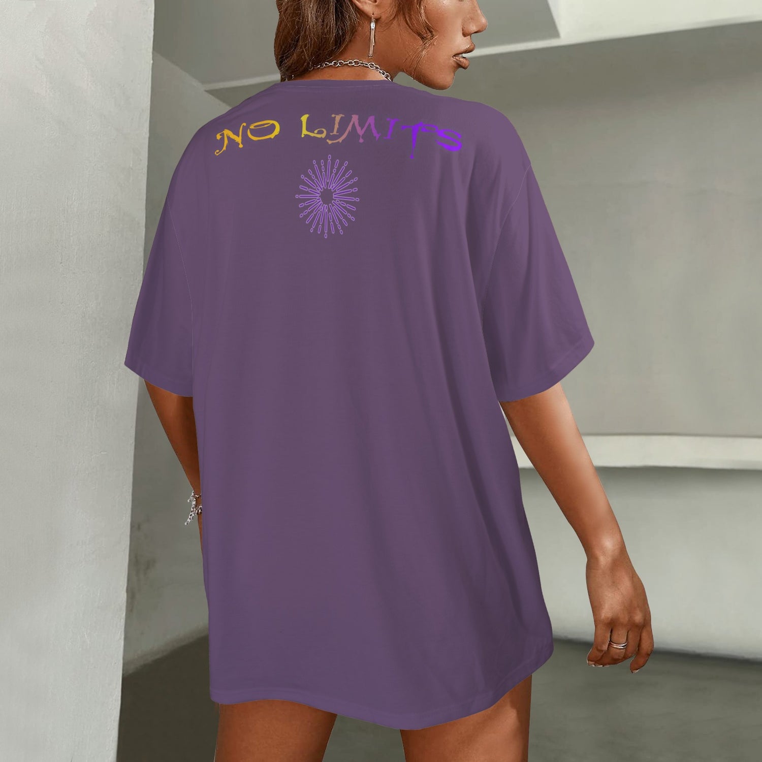 S-WITCH UP WAVE BUTTERFLY T-SHIRT MAUVE