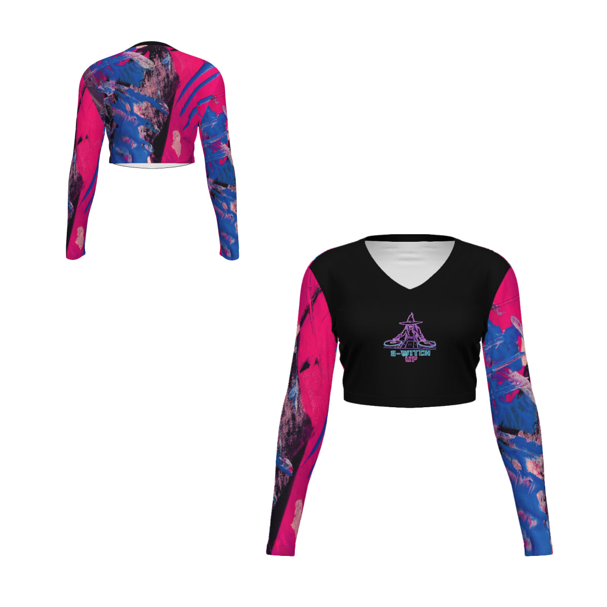 Custom Women's V-neck sun protection Top-