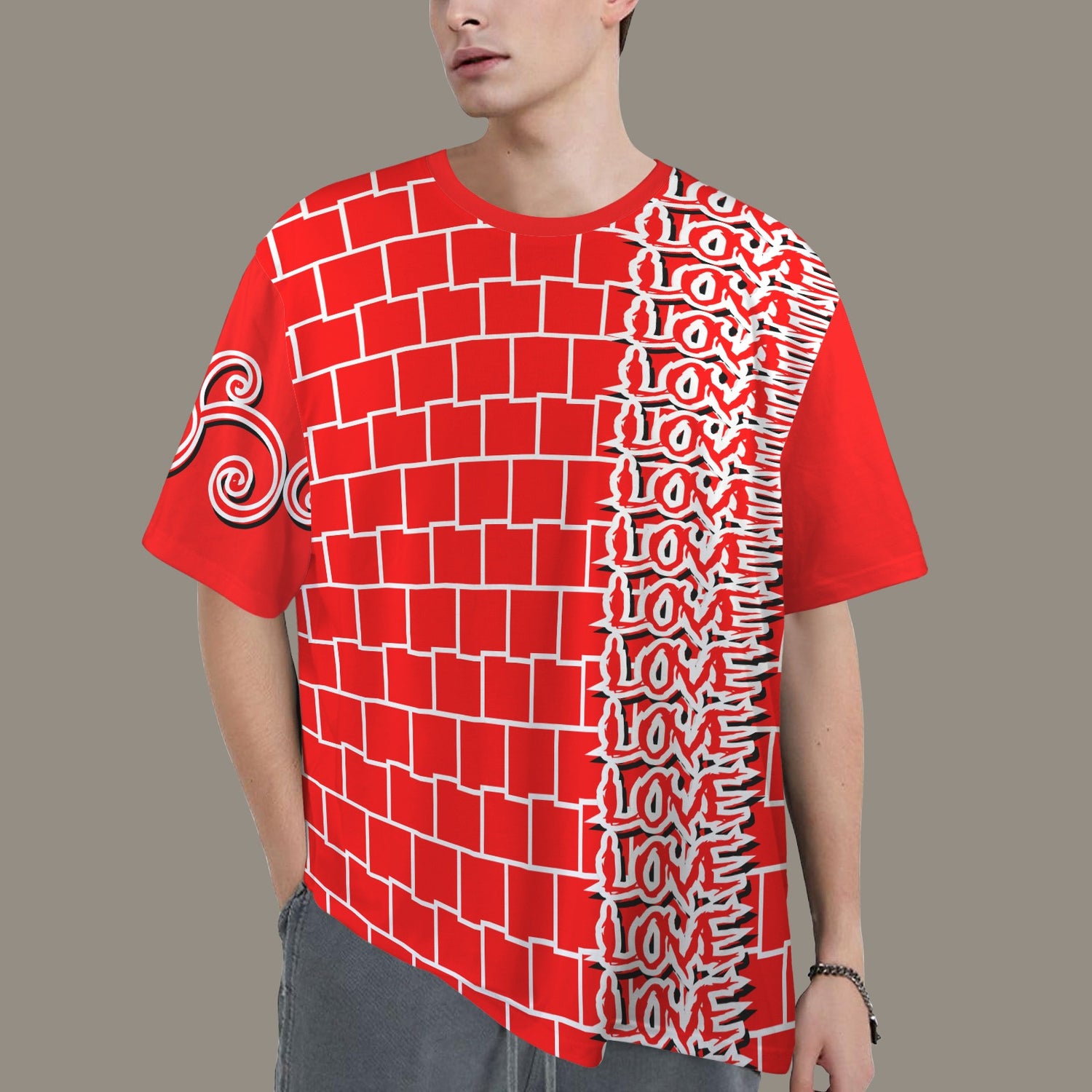 SE SON ROSE - RED LOVE WALL - WHITE