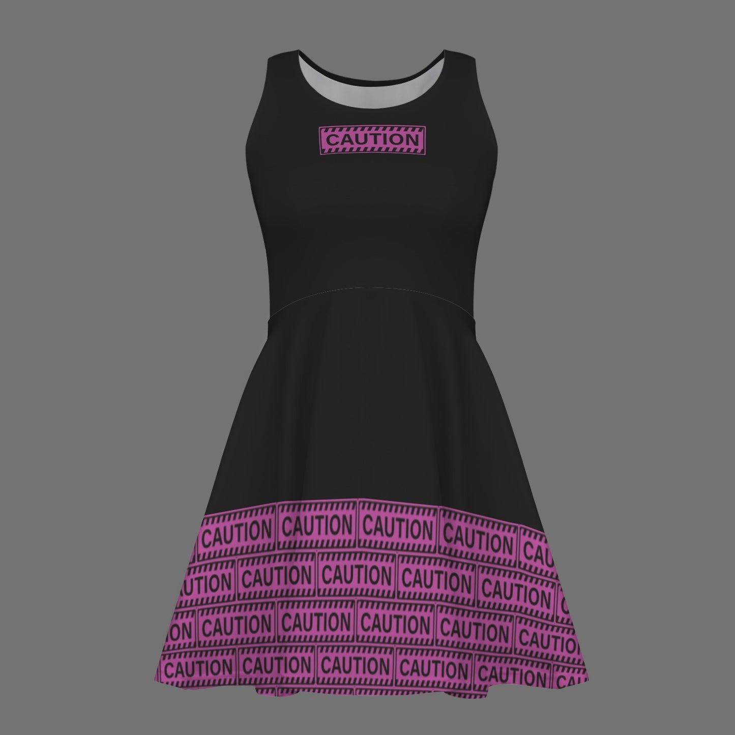 Pinky CAUTION Tank Top dress V3