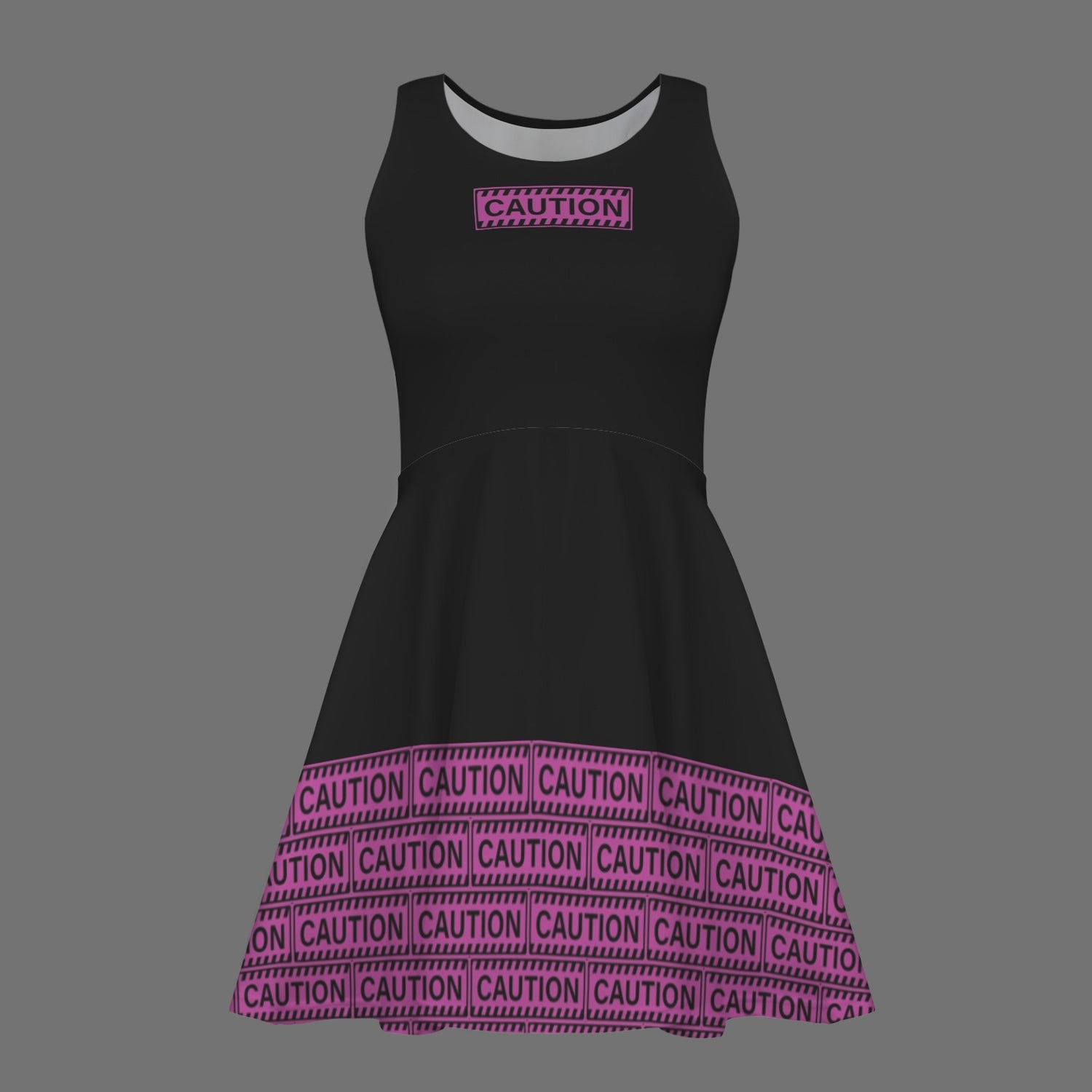 Pinky CAUTION Tank Top dress V3