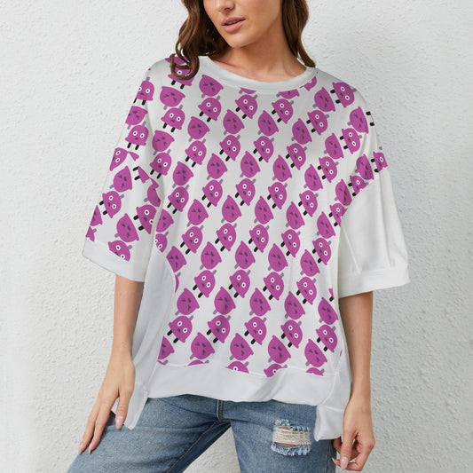 Fear Of Conncetion? Black UnderArm Hem T-Shirt