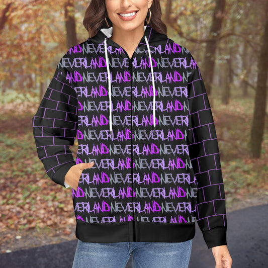 NEVERLAND Zipped Hoodie