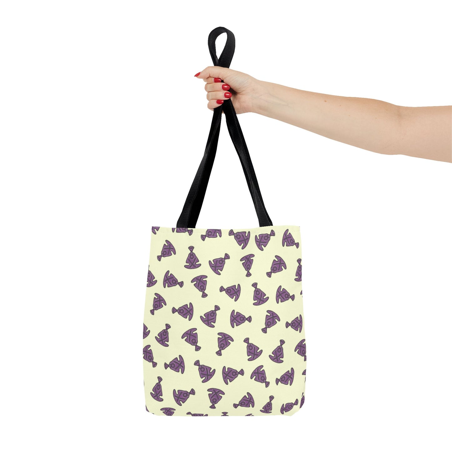 Buddha Tilt Tote Bag Pale Yellow