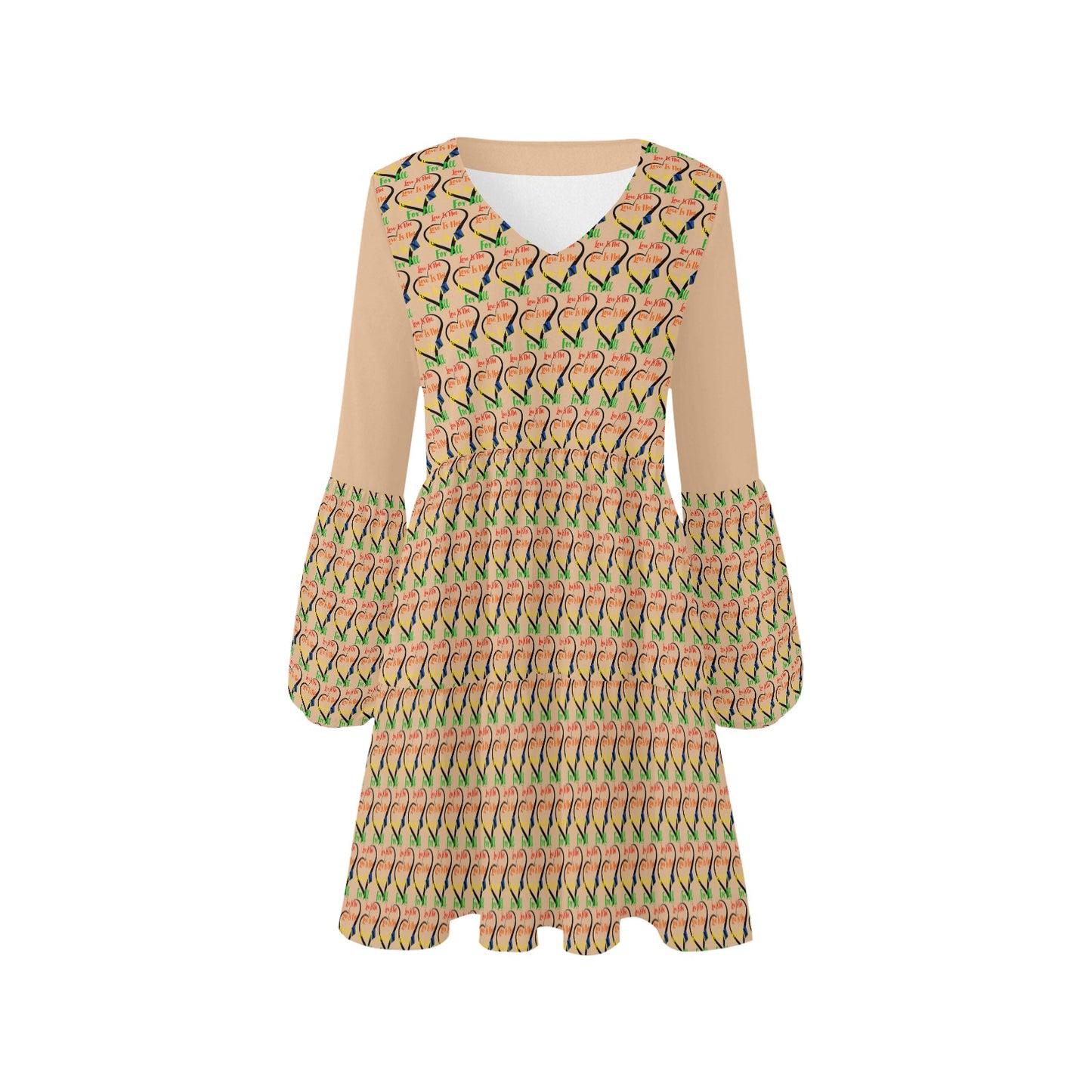 LINFA Boho Dress Little Hearts Skin