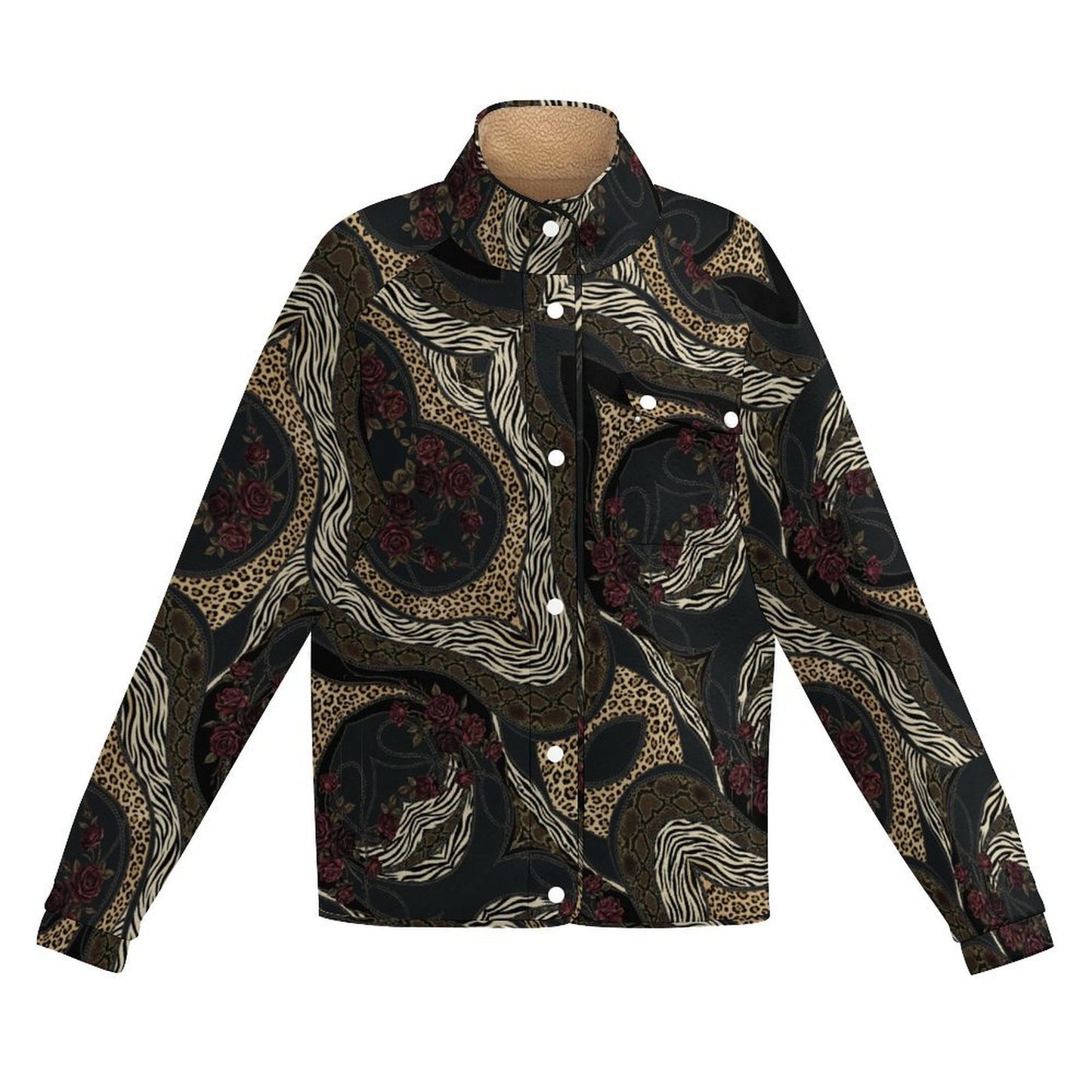Animal  MIx Fleece Jacket