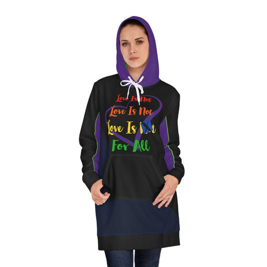 Human Rights LINFA Women's Hoodie Dress