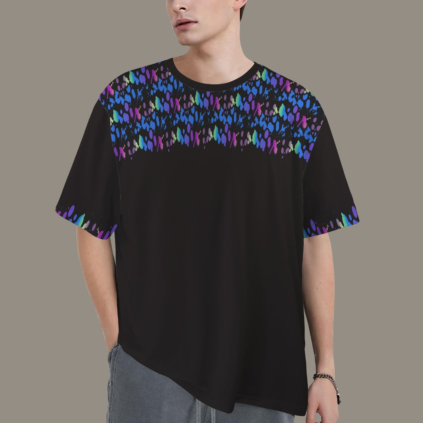 Hidden Name T-shirt  Black Ransie