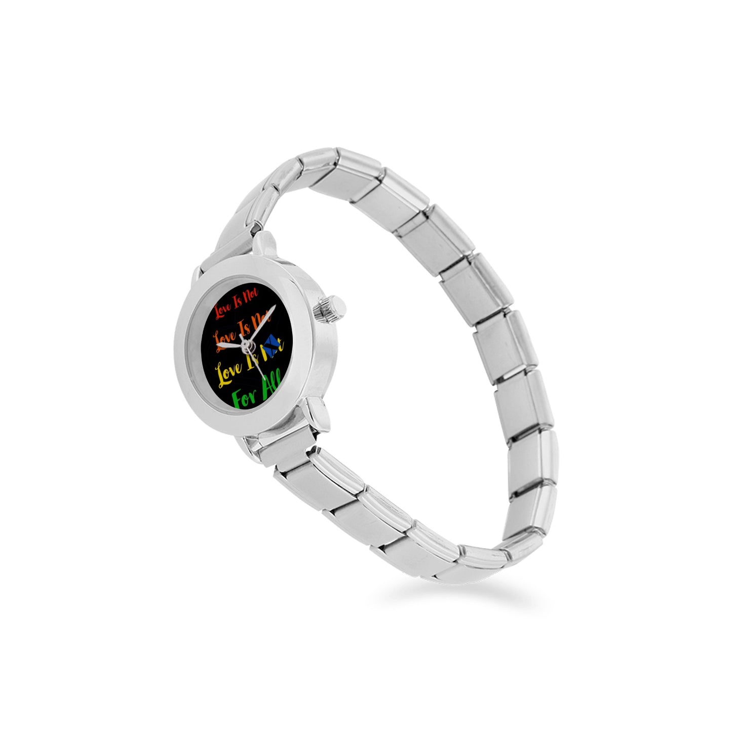 LINFA BLACK Italian Charm Watch