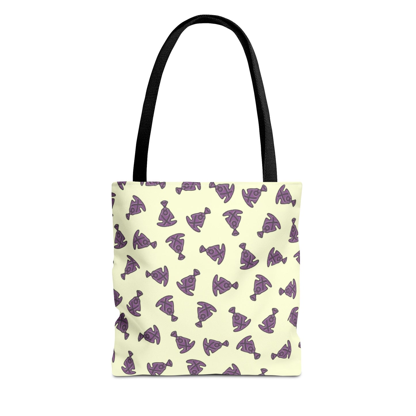 Buddha Tilt Tote Bag Pale Yellow