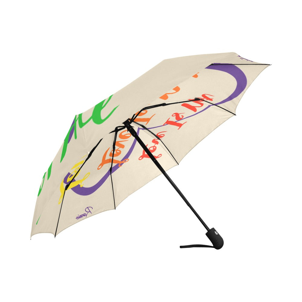 LINFA Ice Automatic Foldable Umbrella Ransie in Neverland