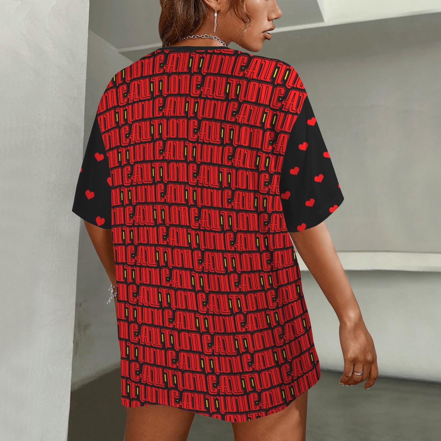 RANSIE CARTOON CAUTION T-SHIRT