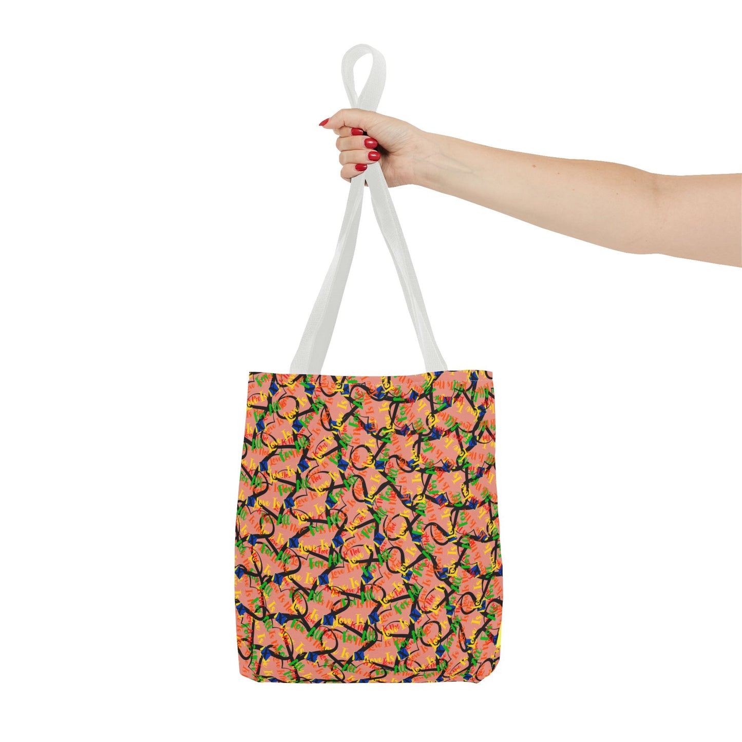 LINFA Chaos In The Heart Tote Bag Rosa Antico(Made in Germany)