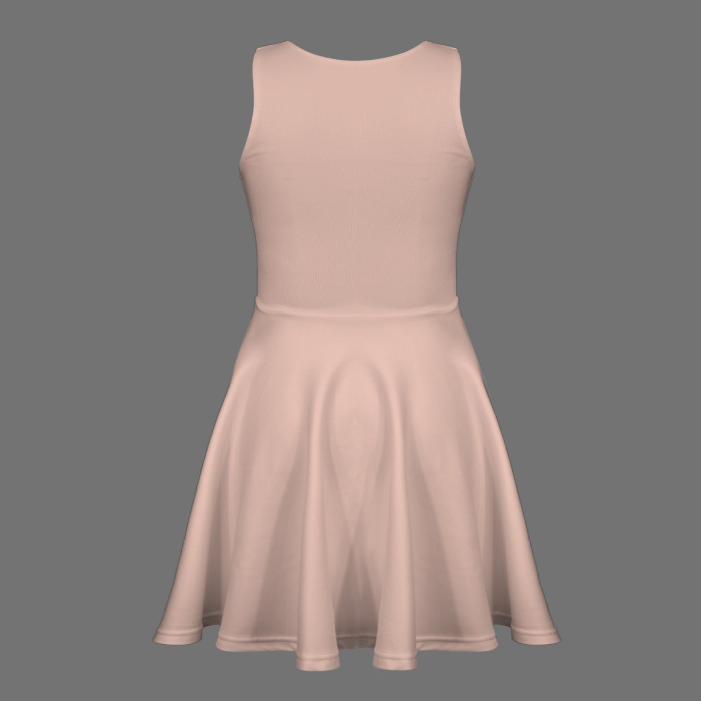 Humans Scared Me Tank Top dress Pale Pink