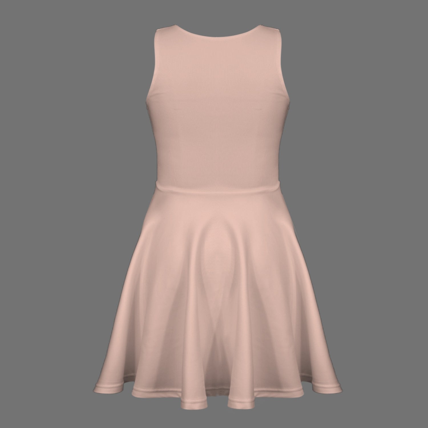 Humans Scared Me Tank Top dress Pale Pink