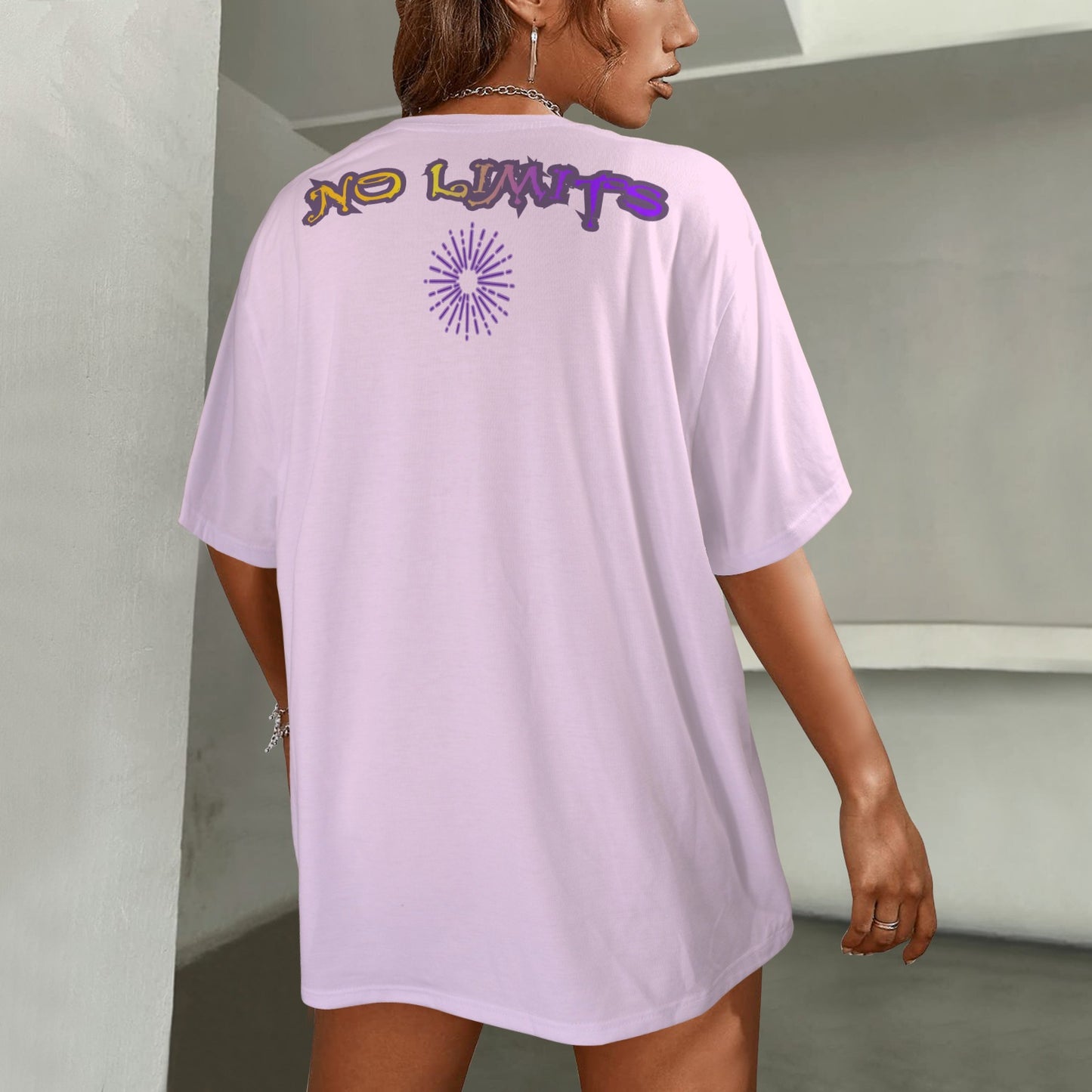 S-WITCH UP WAVE BUTTERFLY T- SHIRT LIGHTA PINK