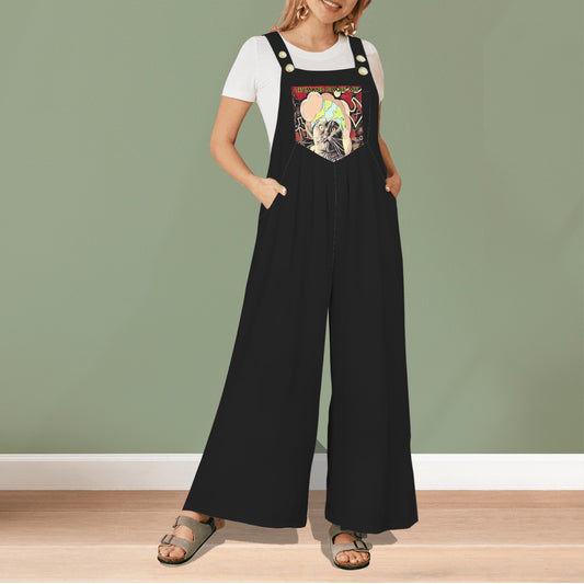 Jimmy Jumpsuit Black Yellow Stripes