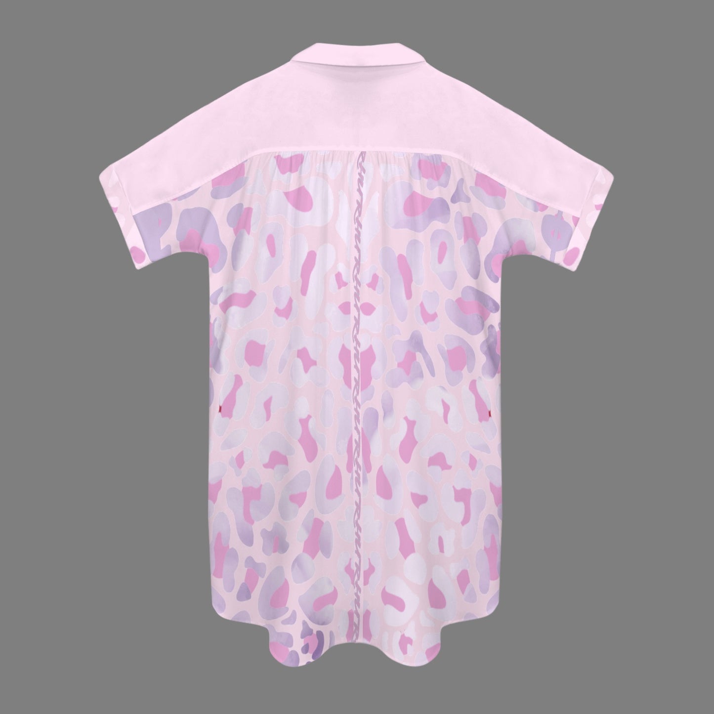 Pink Liliac LeopardT-Shirt Dress RHU pattern