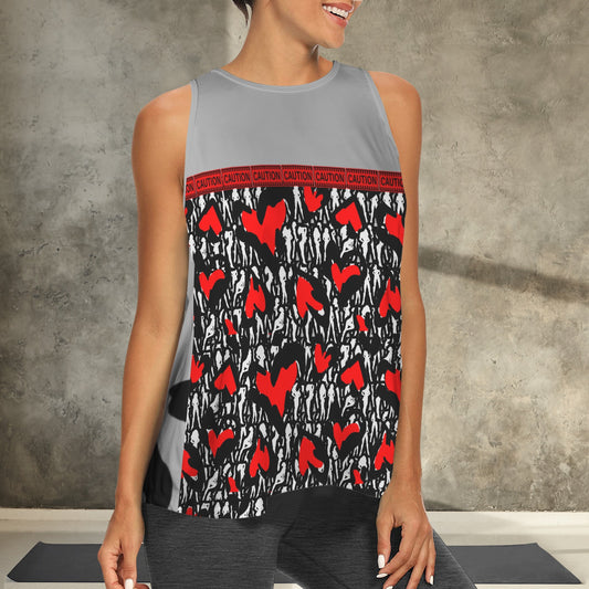 Caution Sport Top Grey