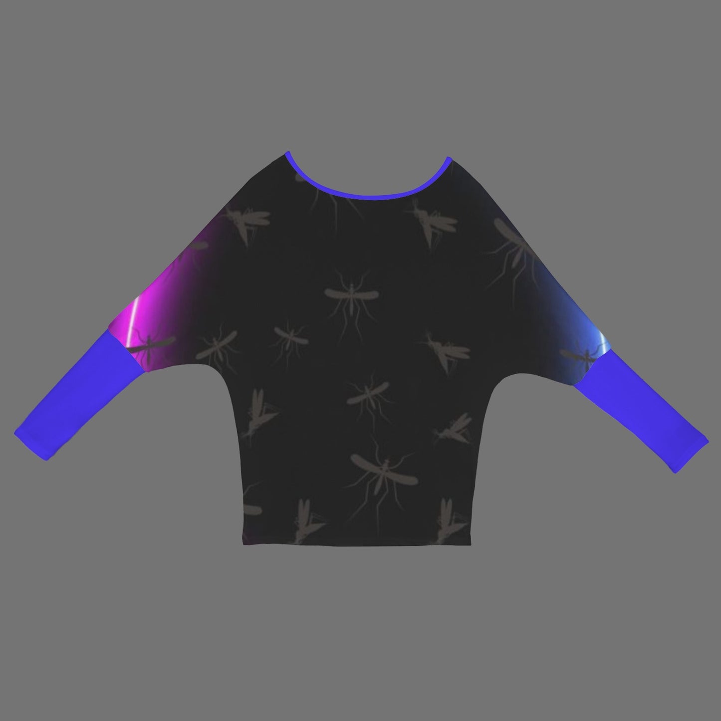 Mosquitoes Sweater Blue Sleeve