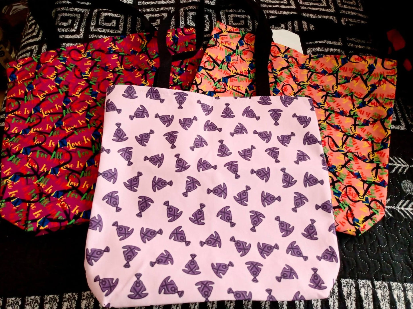 Buddha Tilt Tote Bag