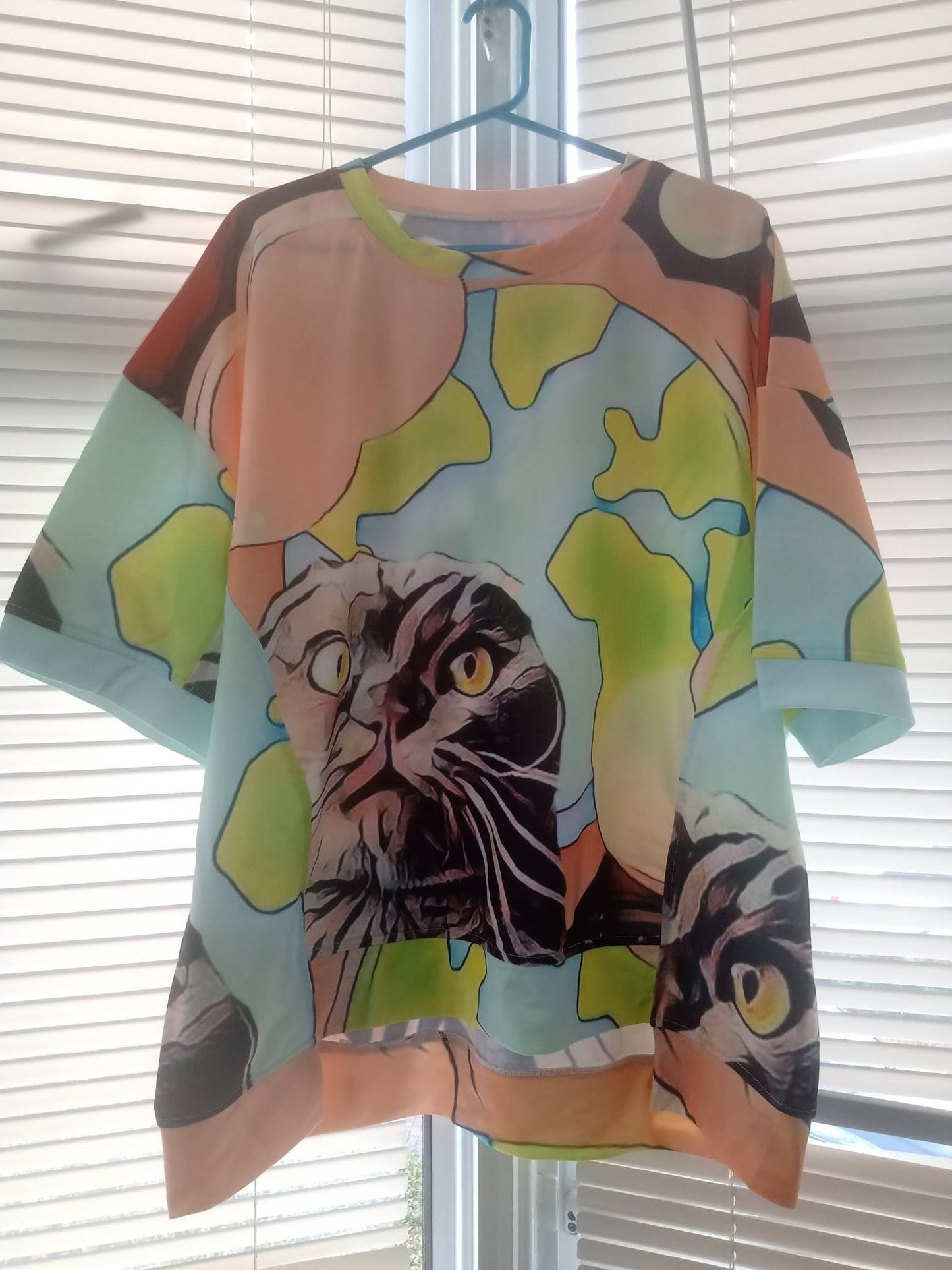 Humans Scare Me Oversized T-Shirt Women