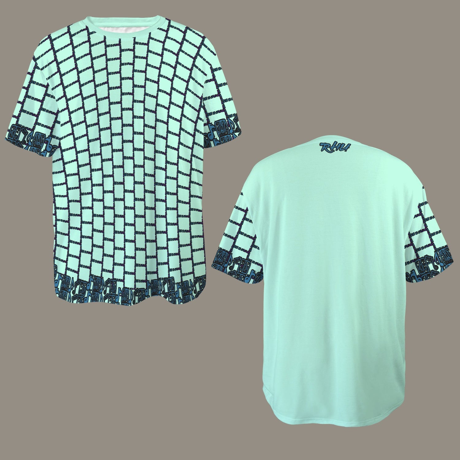 Hidden Name T-shirt Acquamarina Notes