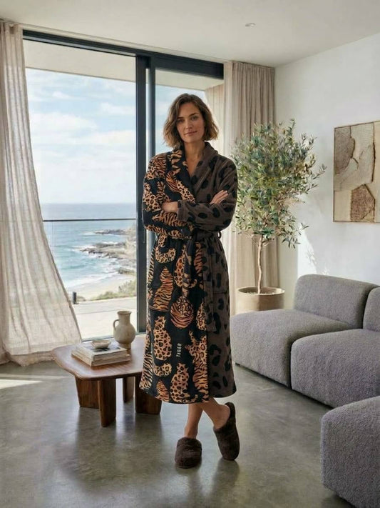 Night Robe Cats Leopard