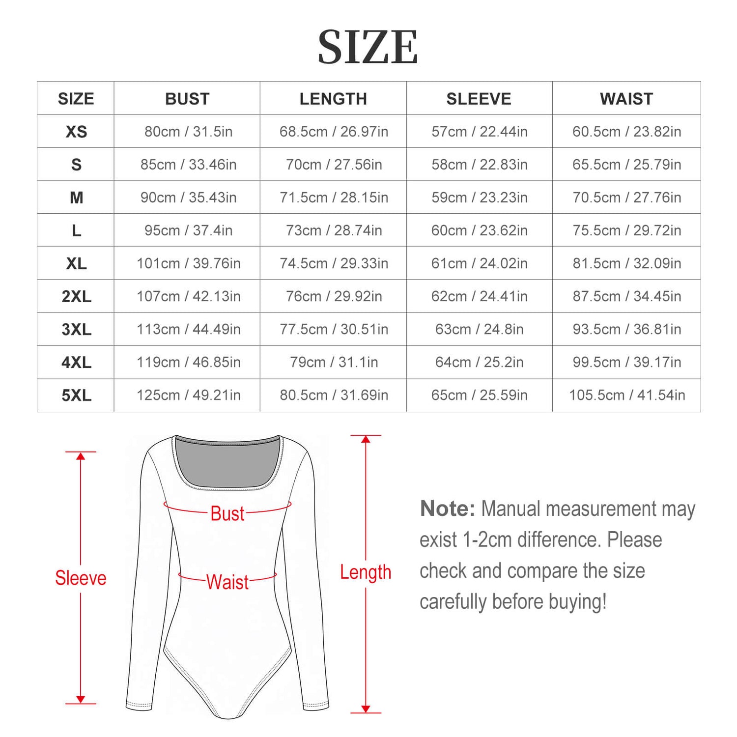 Custom Women's Square Neck Long Sleeved Jumpsuit