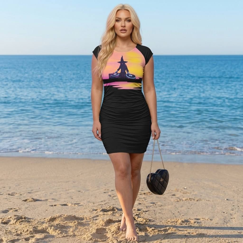 S-Witch Up Black Bodycon Dress