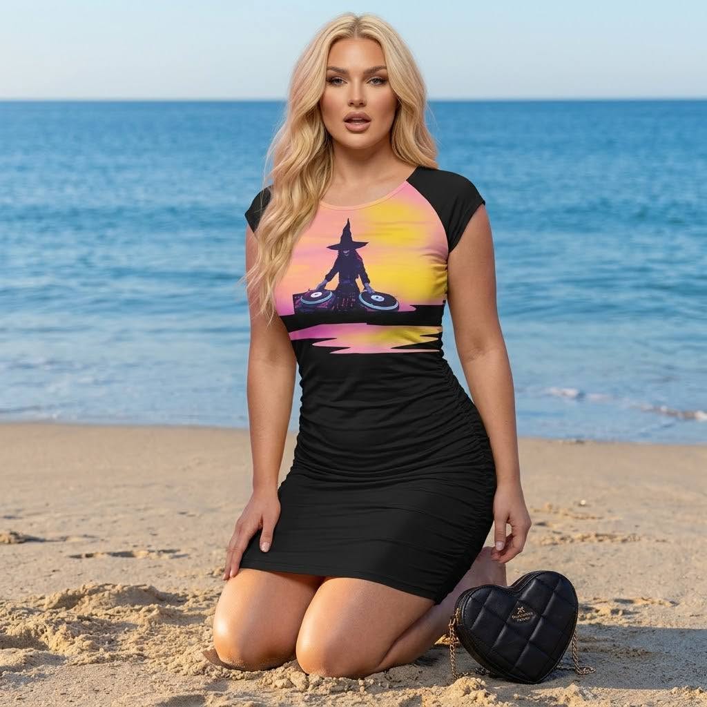 S-Witch Up Black Bodycon Dress