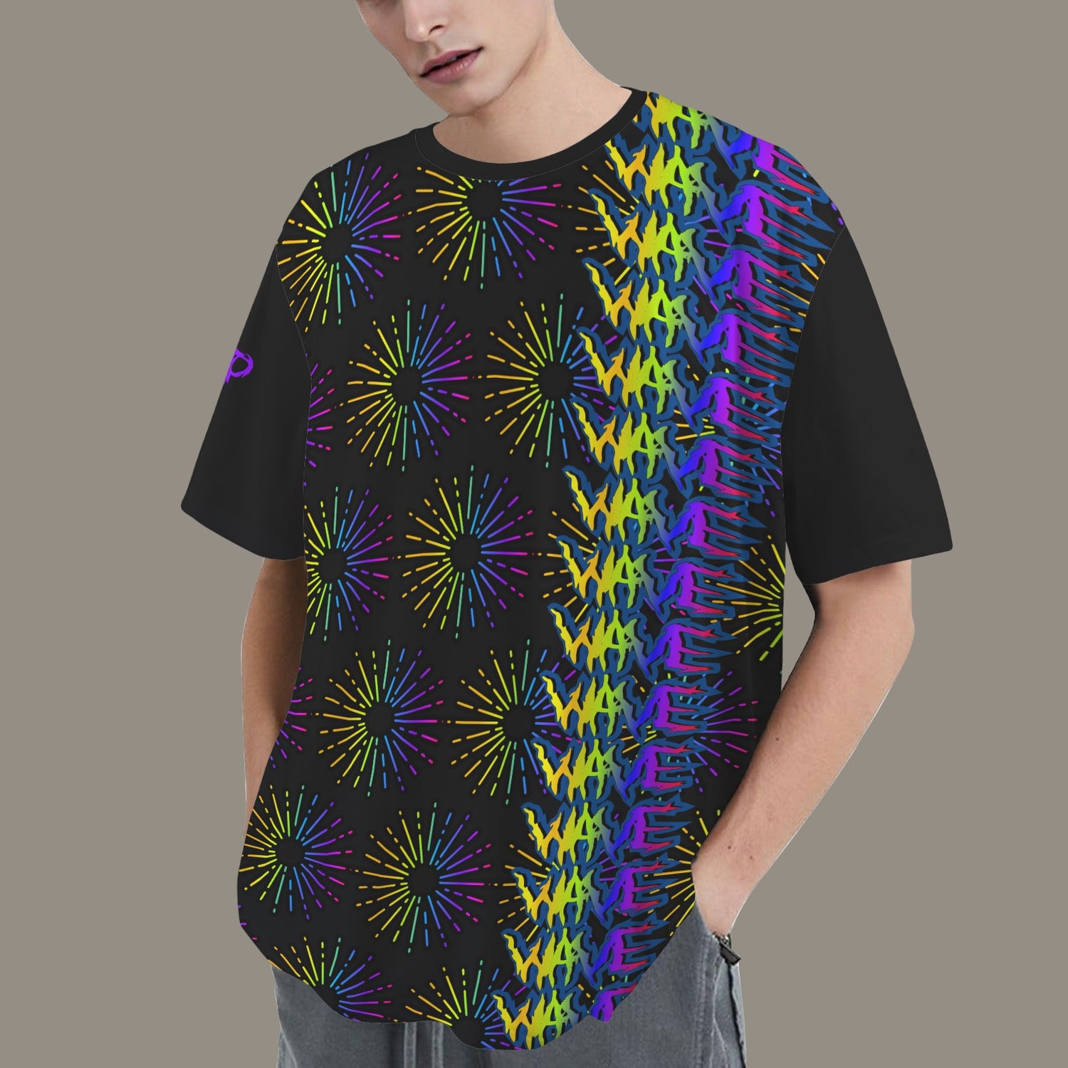 S-WITCH UP WAVE LOGO S-WITCH UP SLEEVE BLACK COLOR