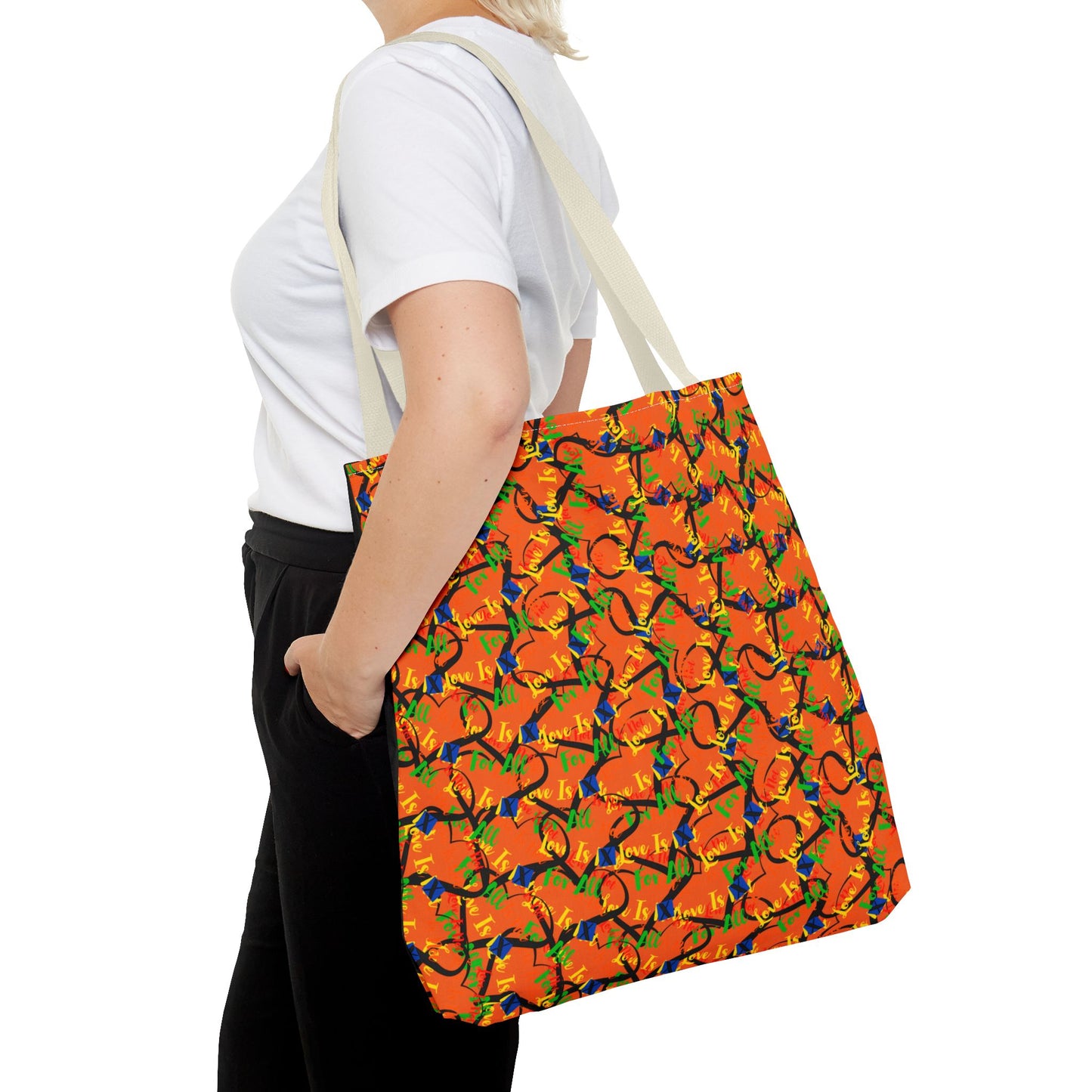 LINFA Chaos Tote Bag Orange (Made in Germany)