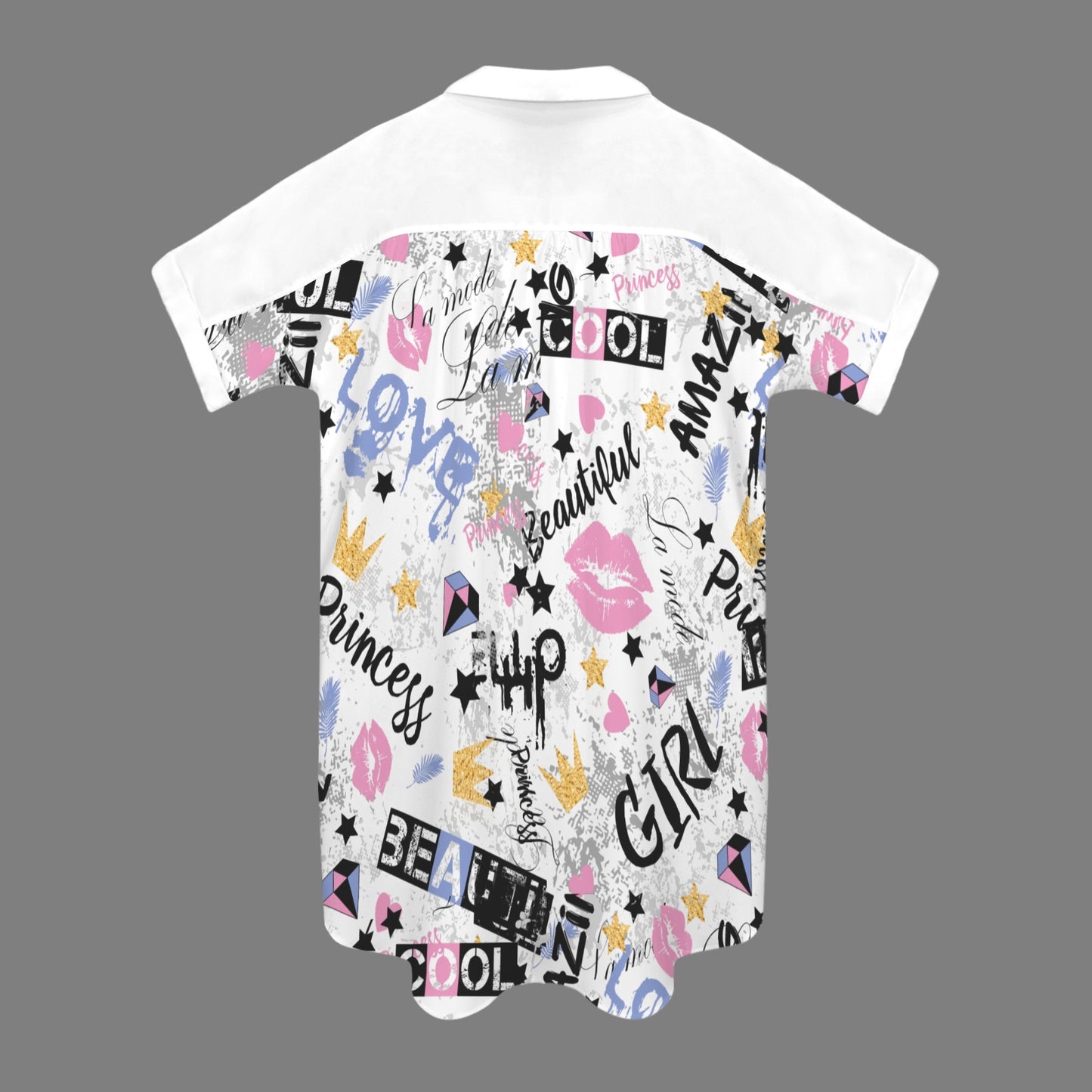 Feel Amazing T-Shirt Dress White